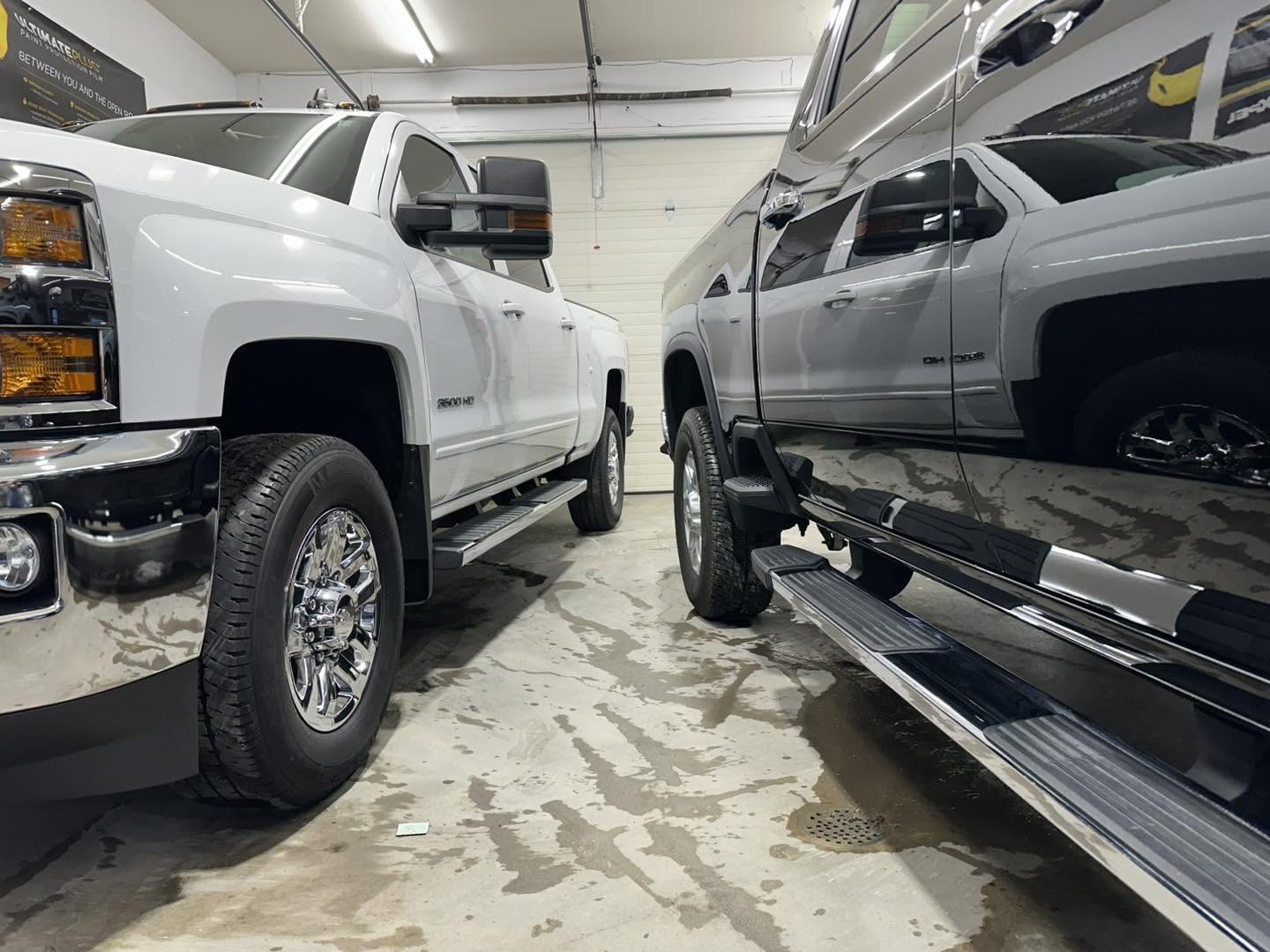 Deep ceramic coating reflection